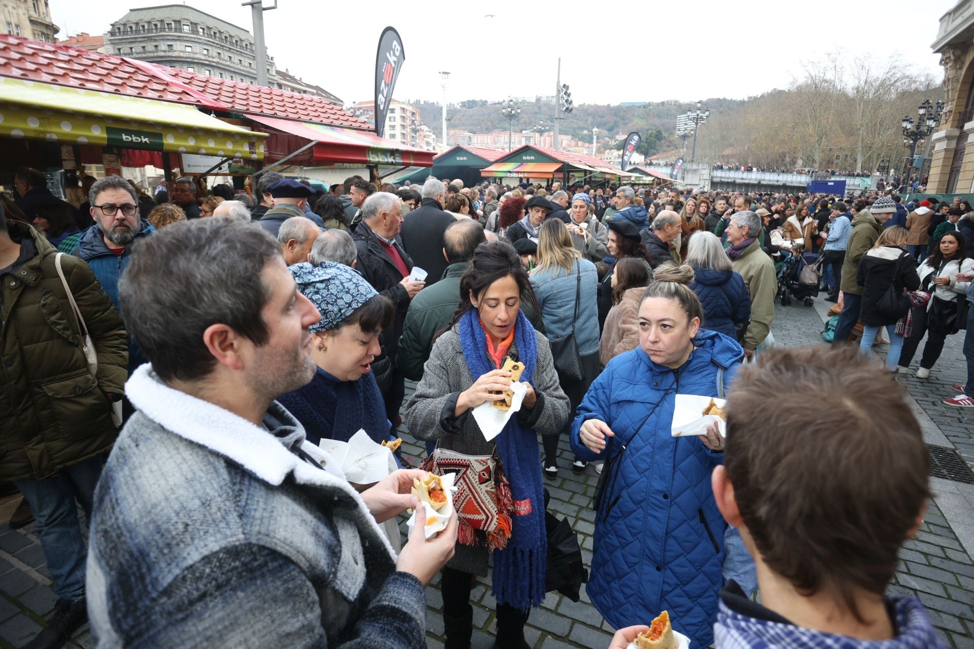 Las imágenes de la feria de Santo Tomás