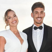 La emotiva declaración de amor con guiño a Bilbao de Luitingo a Jessica Bueno en su primer aniversario