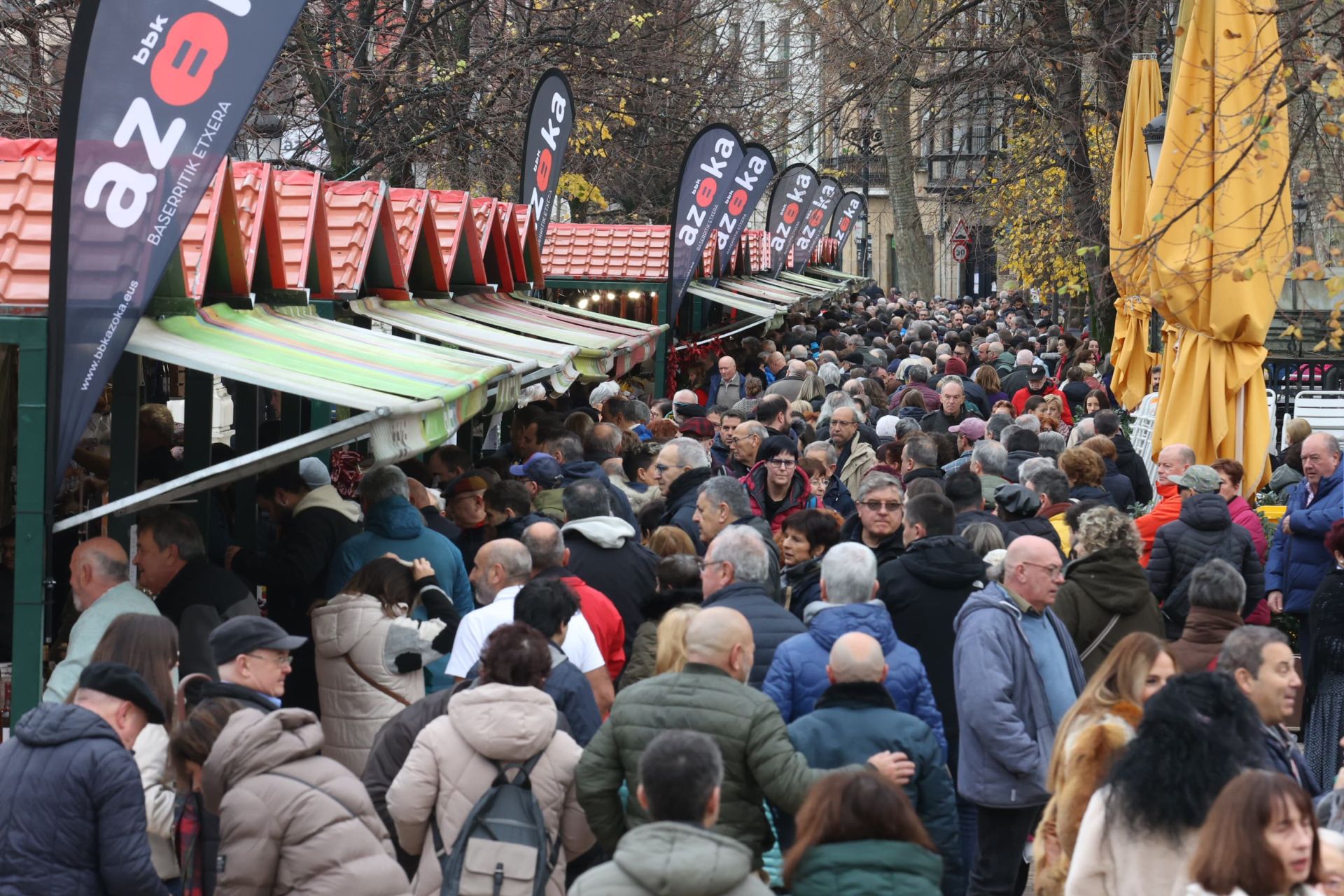 Las imágenes de la feria de Santo Tomás