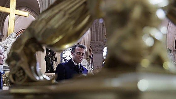 Olivia y Macron