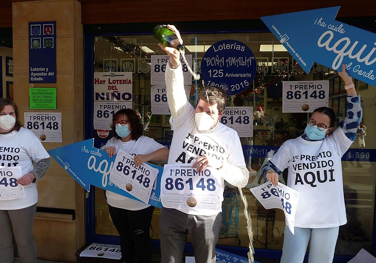 El dinero que se lleva Hacienda en los grandes premios de la Lotería de Navidad
