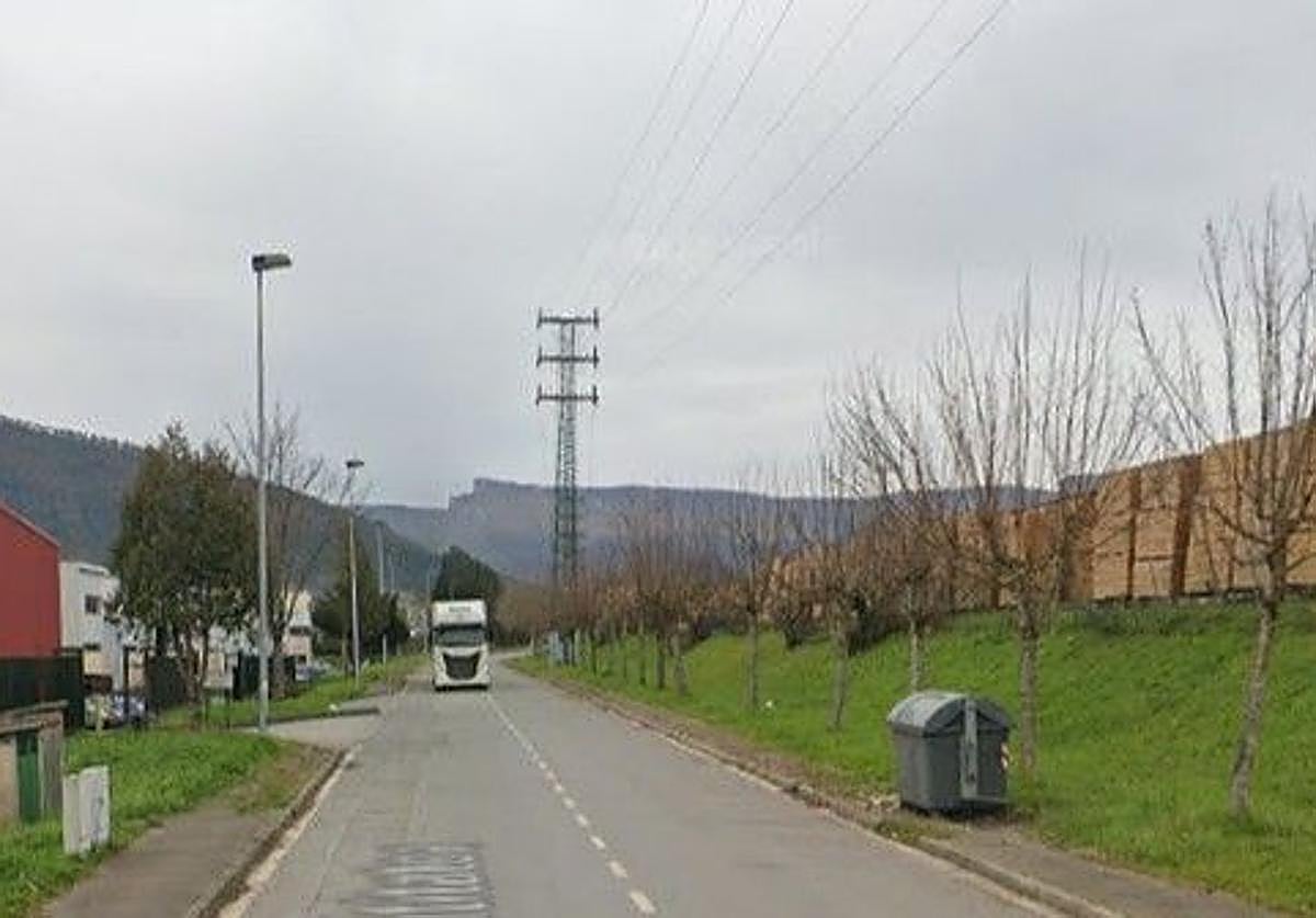 La báscula se colocará en la zona verde de la derecha.