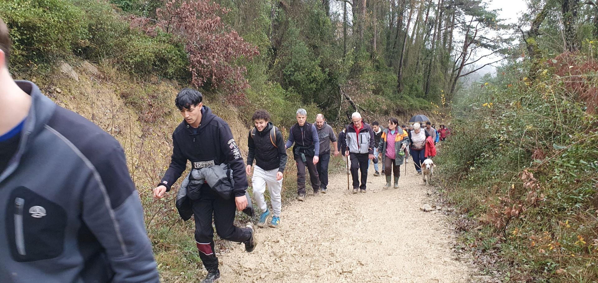 Amurrio sube al Babio para luchar contra el cáncer