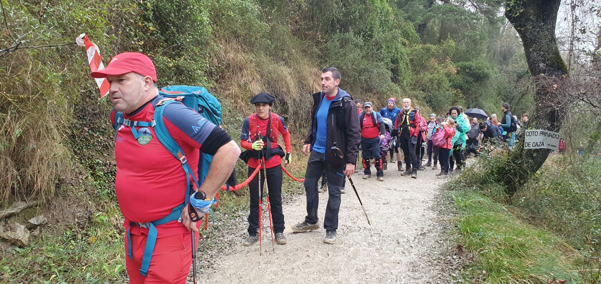 Amurrio sube al Babio para luchar contra el cáncer