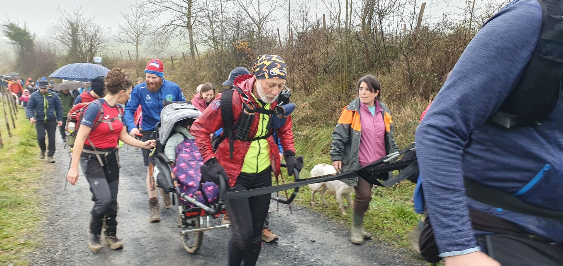 Amurrio sube al Babio para luchar contra el cáncer