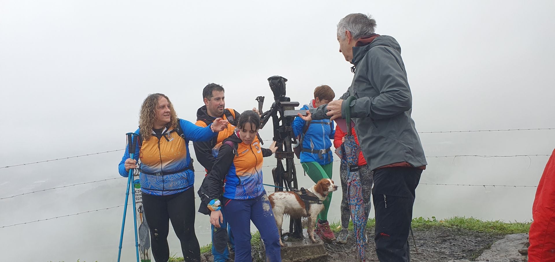 Amurrio sube al Babio para luchar contra el cáncer