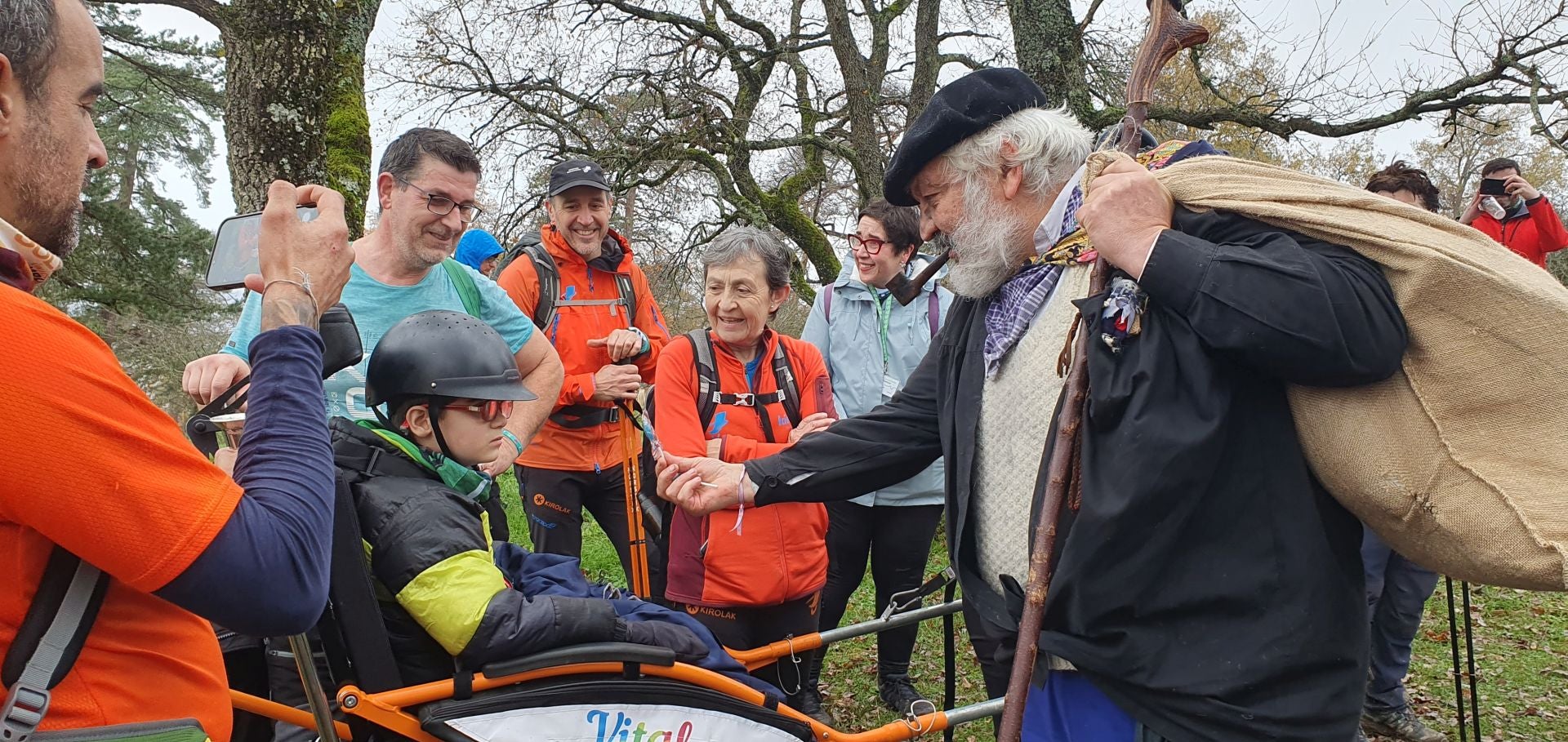 Amurrio sube al Babio para luchar contra el cáncer