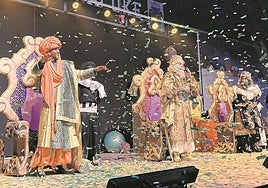 Recibimiento de los Reyes Magos en Barakaldo.