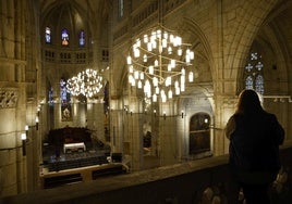 La Catedral Santa María optimiza su consumo de energía con varias medidas implementadas con asesoramiento del Ayuntamiento, entre ellas la renovación de luminarias. 