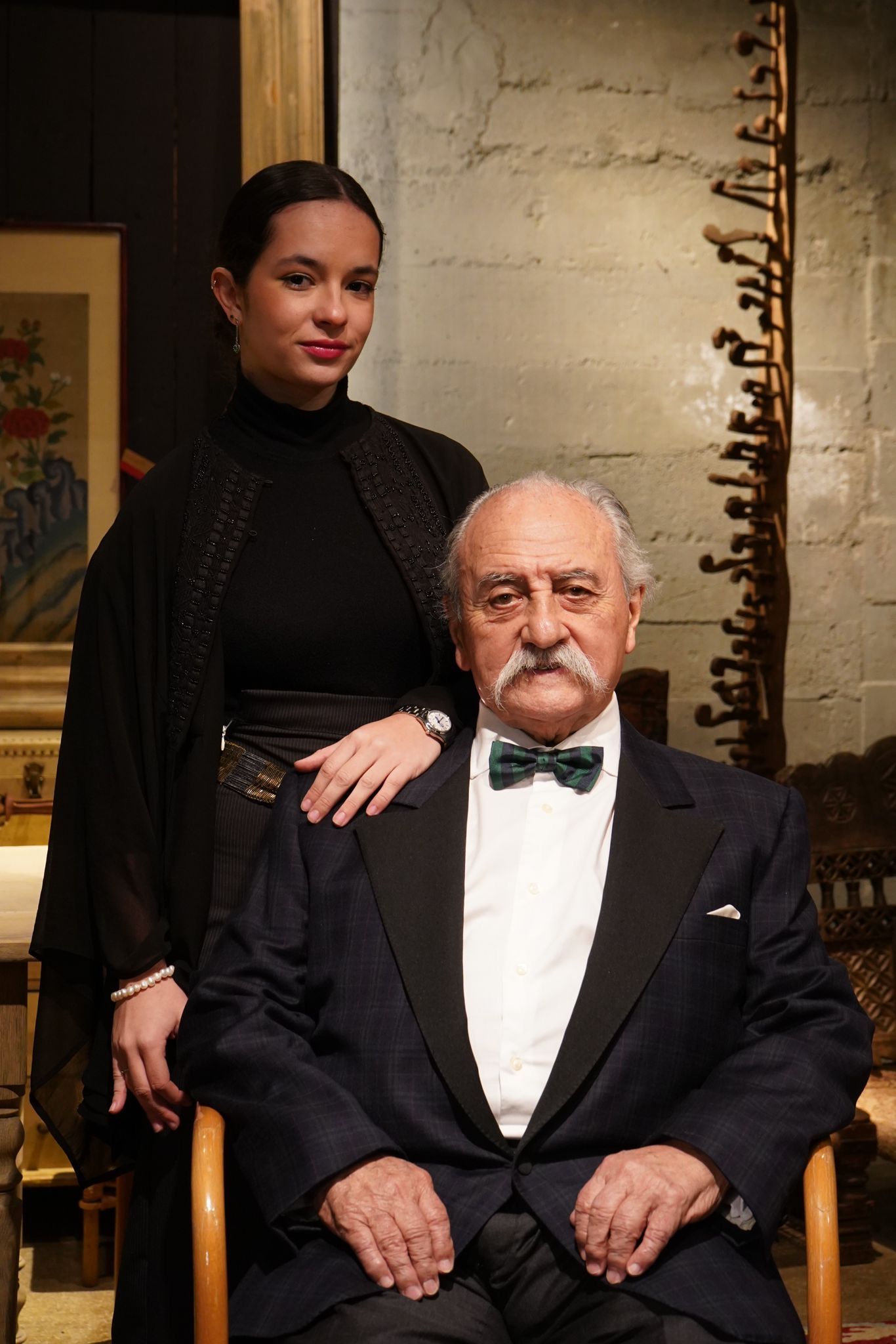 Los Smith, abuelo y nieta, reinventan las sudaderas que triunfaron en los 80 en Bizkaia