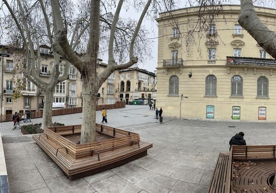 El entorno del Memorial de víctimas ha sido una de las principales zonas peatonalizadas en los últimos años.