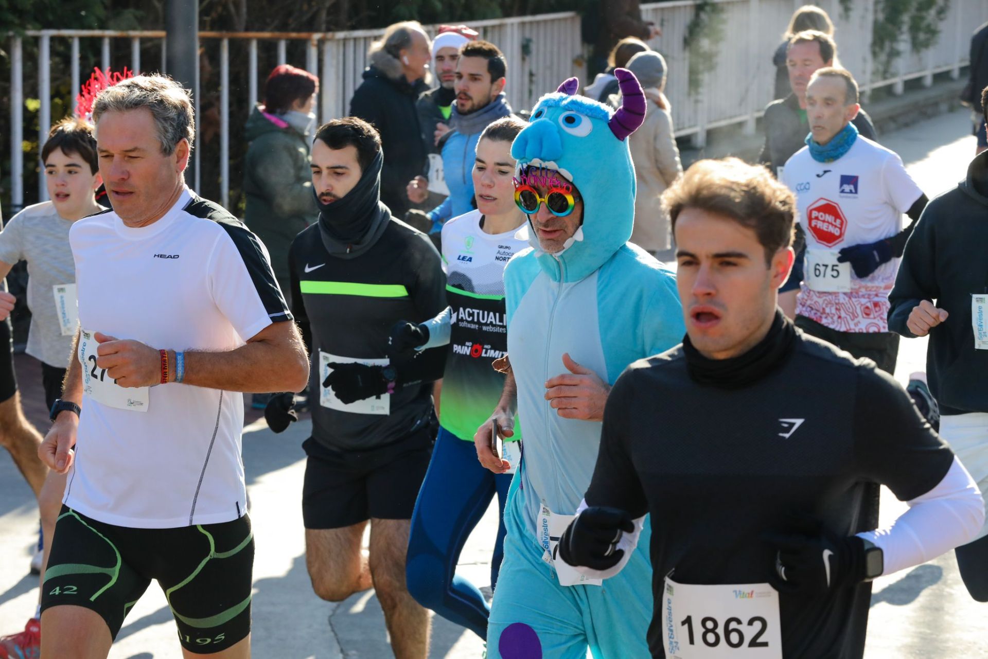 Las imágenes de la San Silvestre de Vitoria 2024