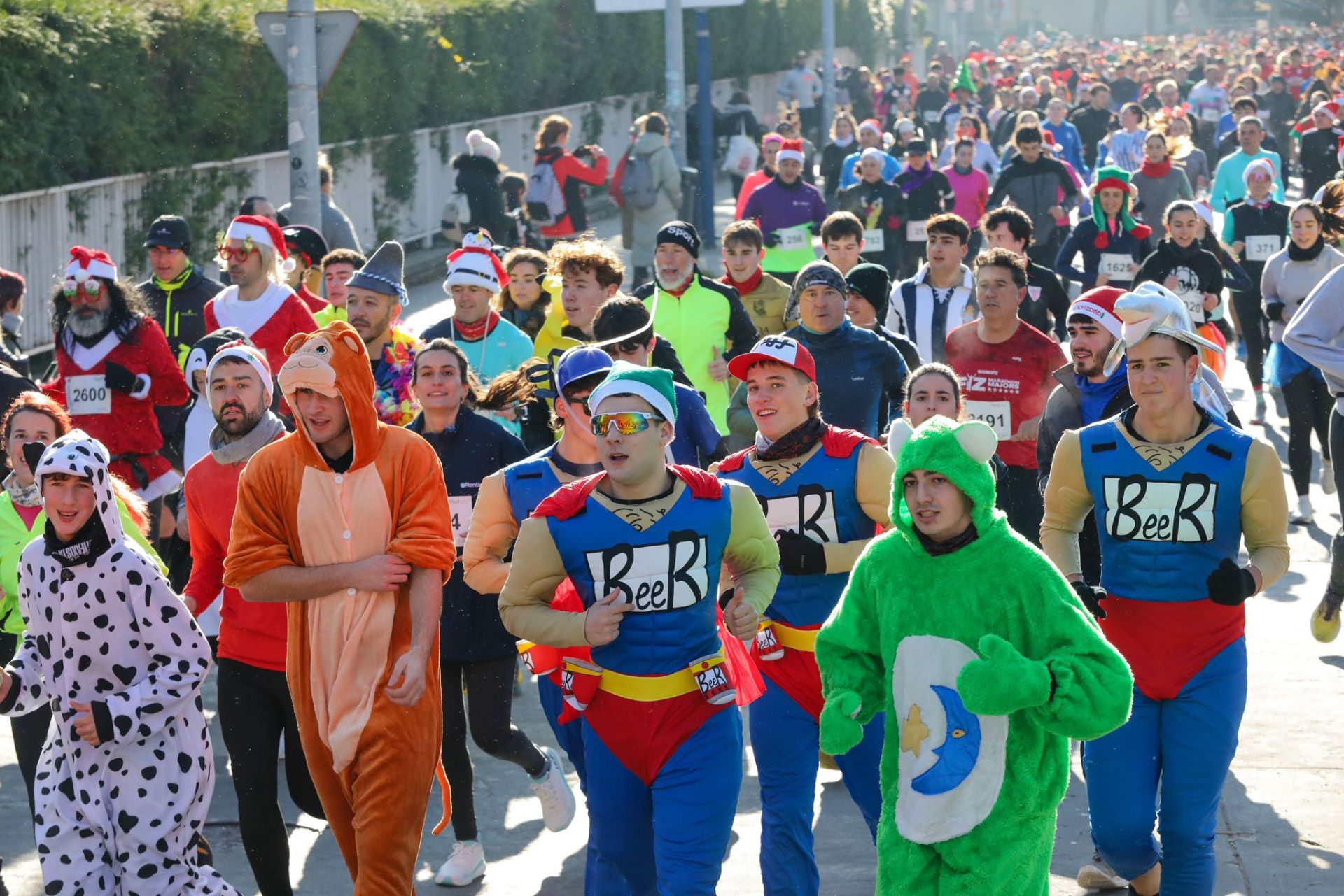 Las imágenes de la San Silvestre de Vitoria 2024