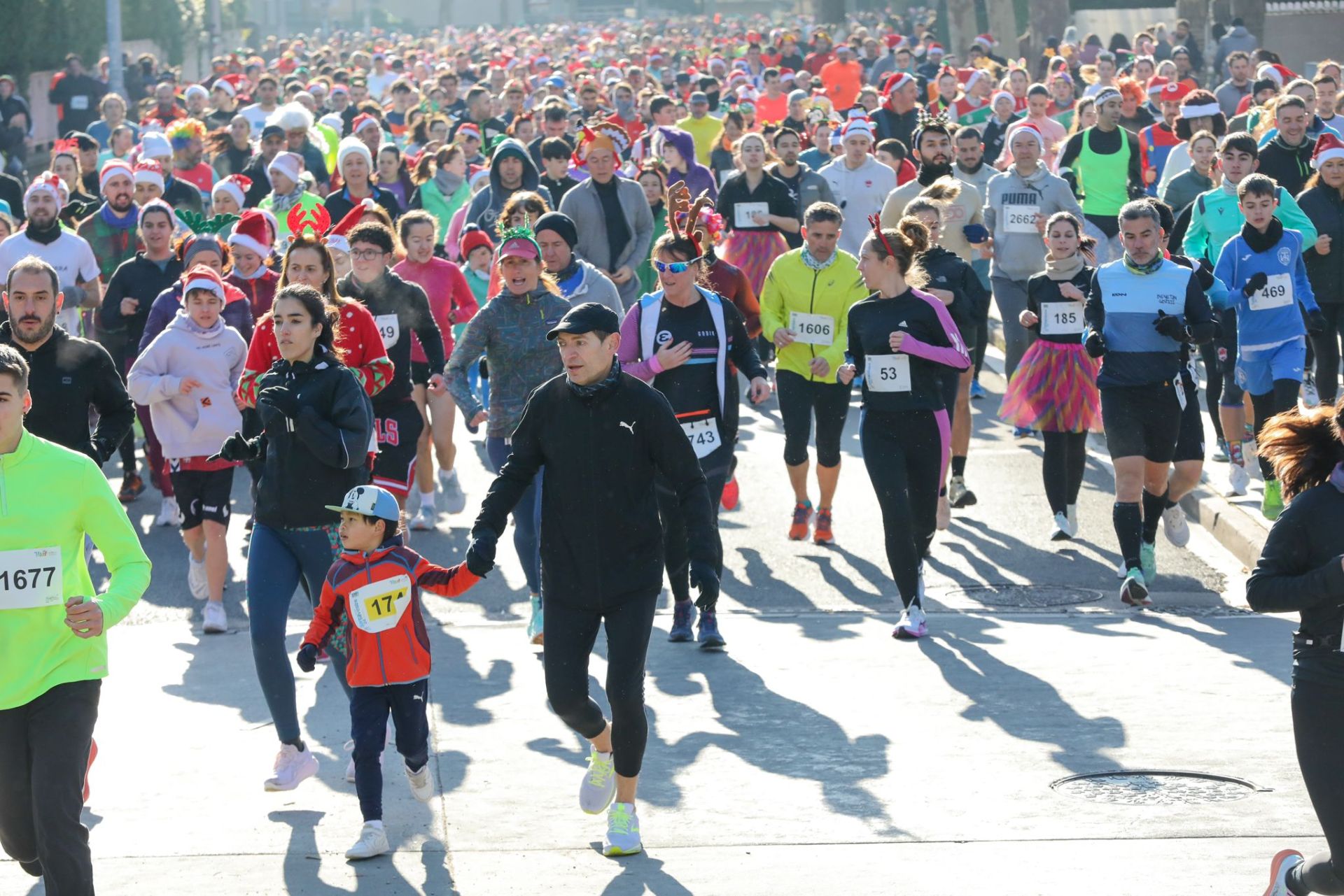 Las imágenes de la San Silvestre de Vitoria 2024