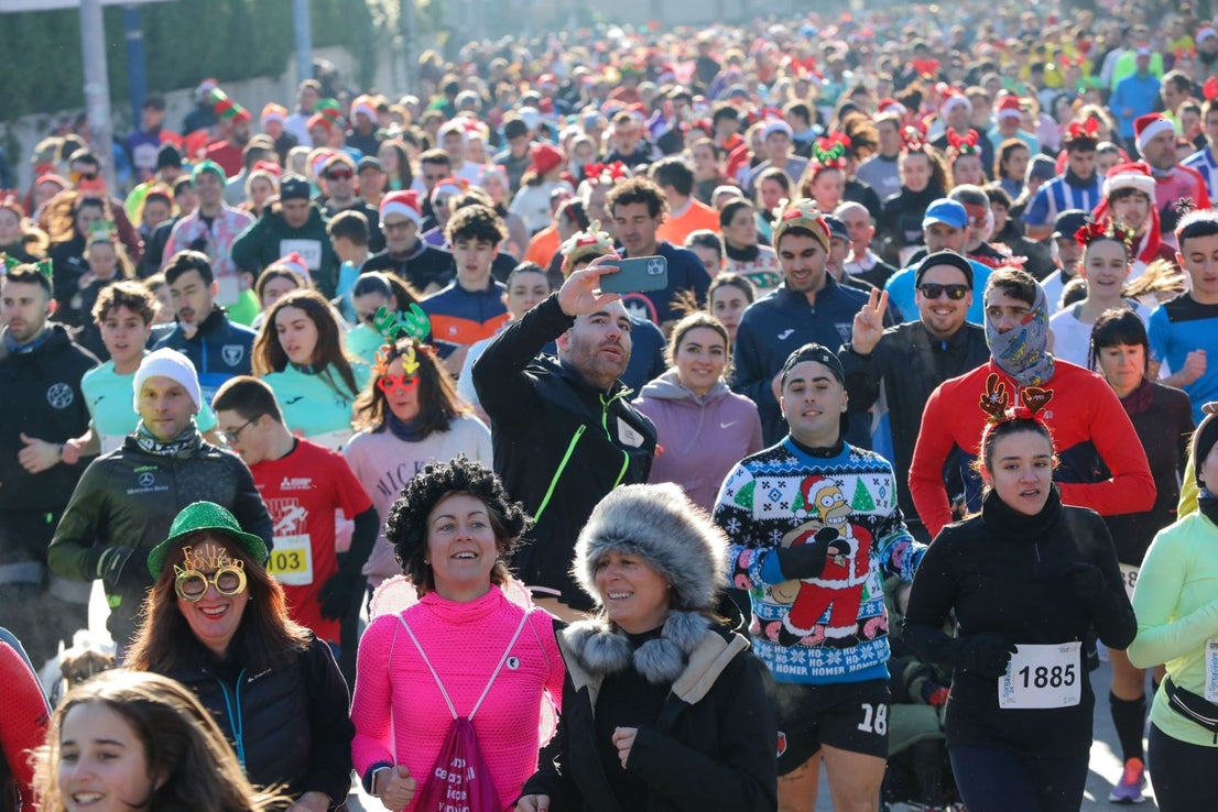 Las imágenes de la San Silvestre de Vitoria 2024