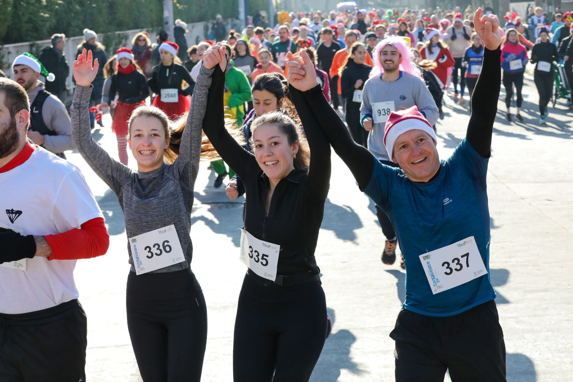 Las imágenes de la San Silvestre de Vitoria 2024