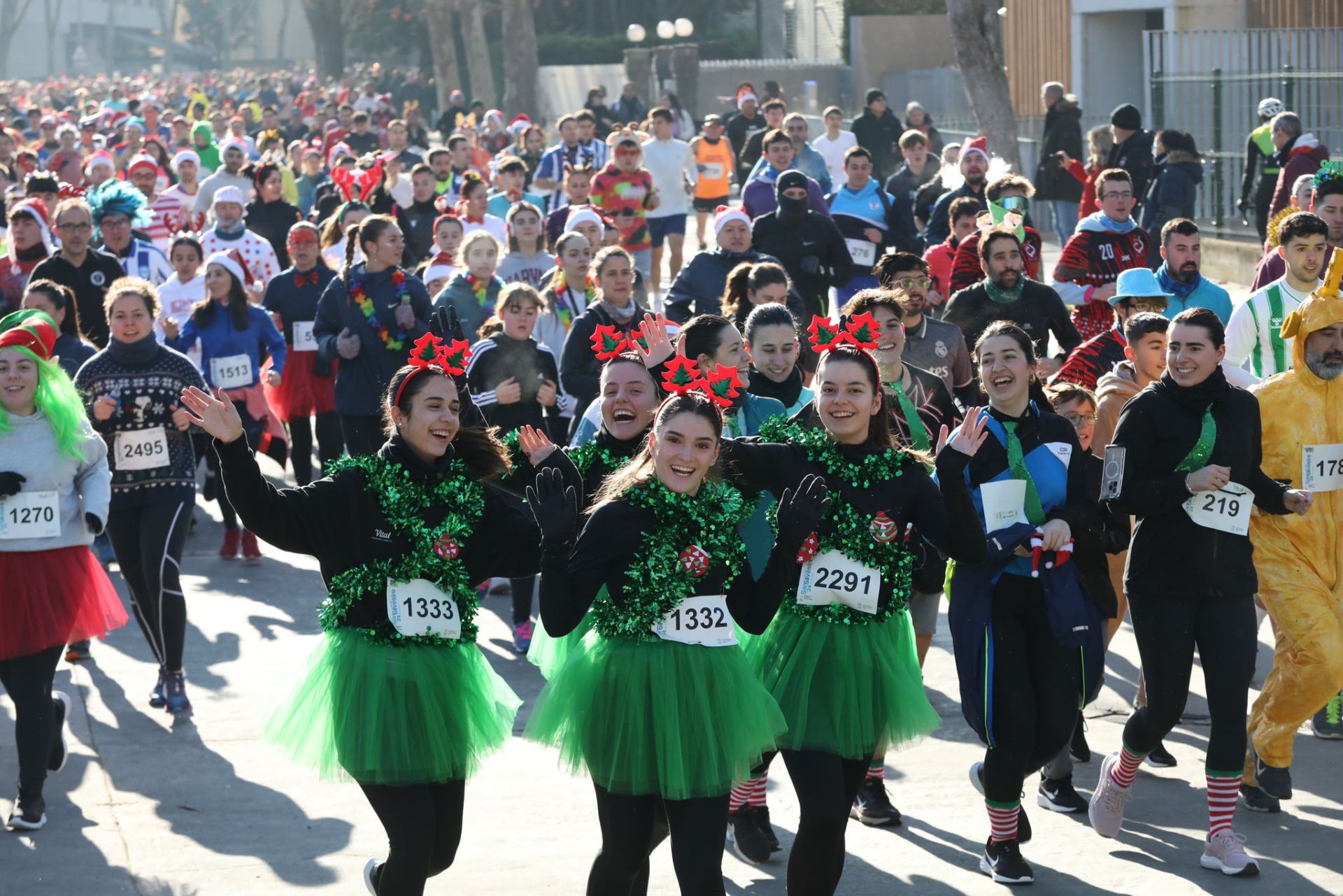 Las imágenes de la San Silvestre de Vitoria 2024