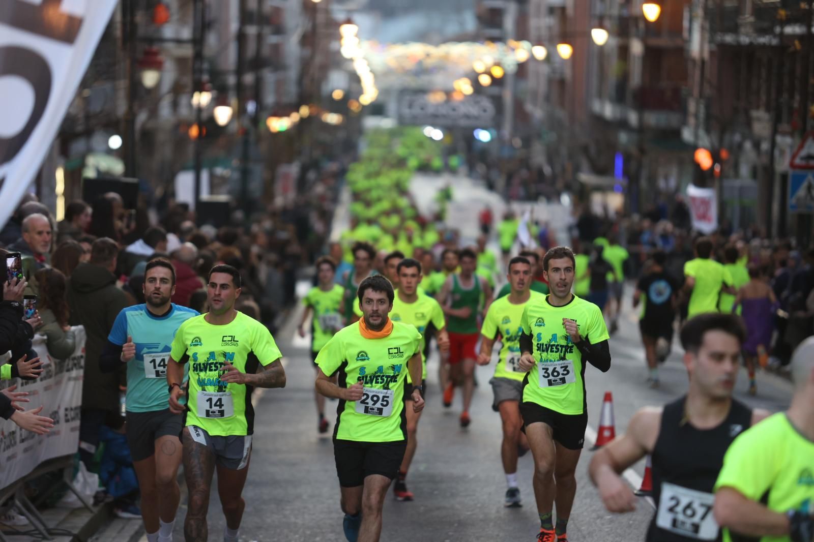 Las mejores imágenes de la San Silvestre de Galdakao