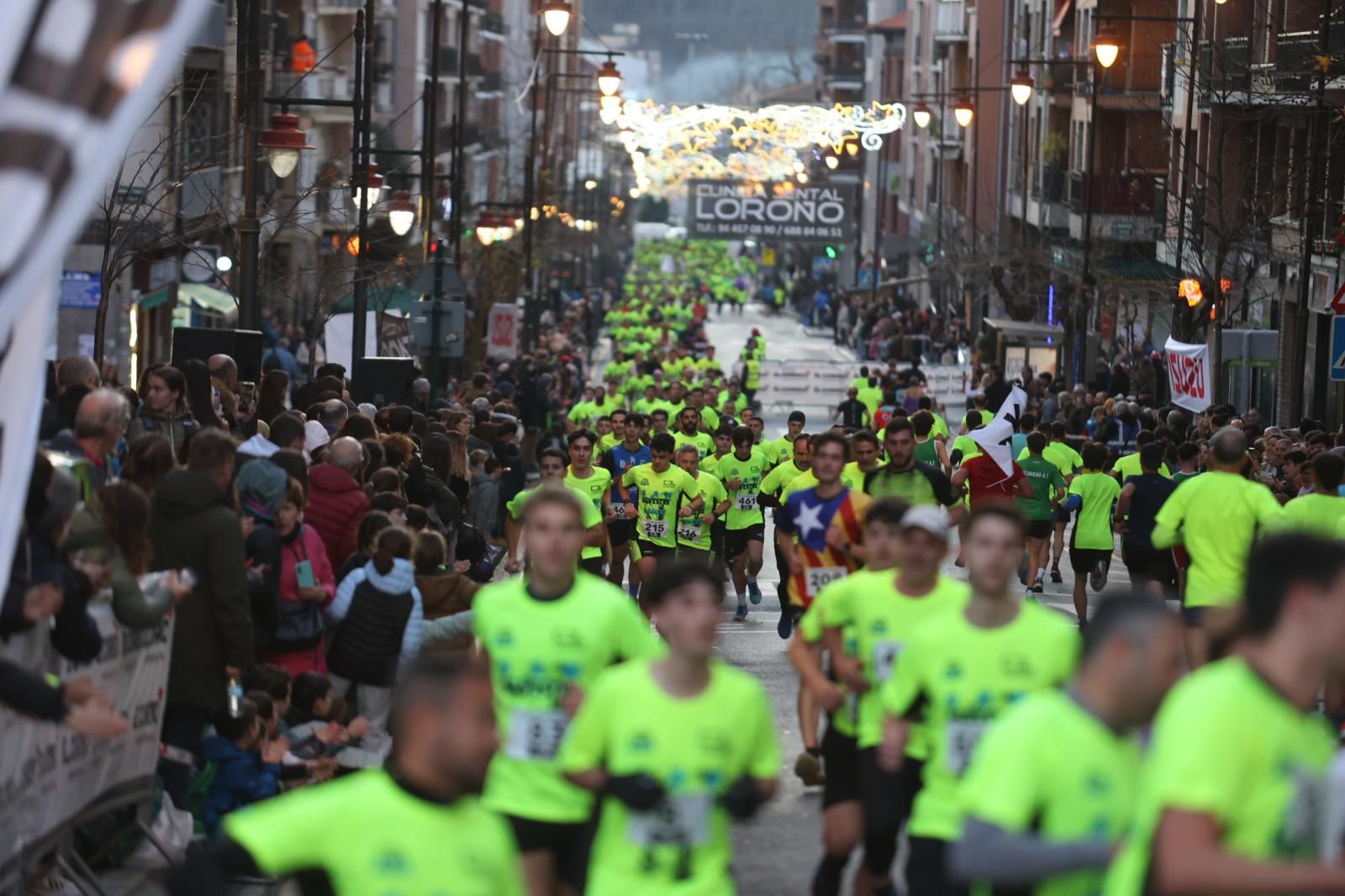 Las mejores imágenes de la San Silvestre de Galdakao