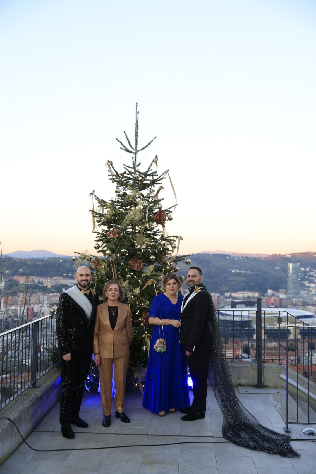 En fotos: así ha sido la primera boda del año en Bizkaia