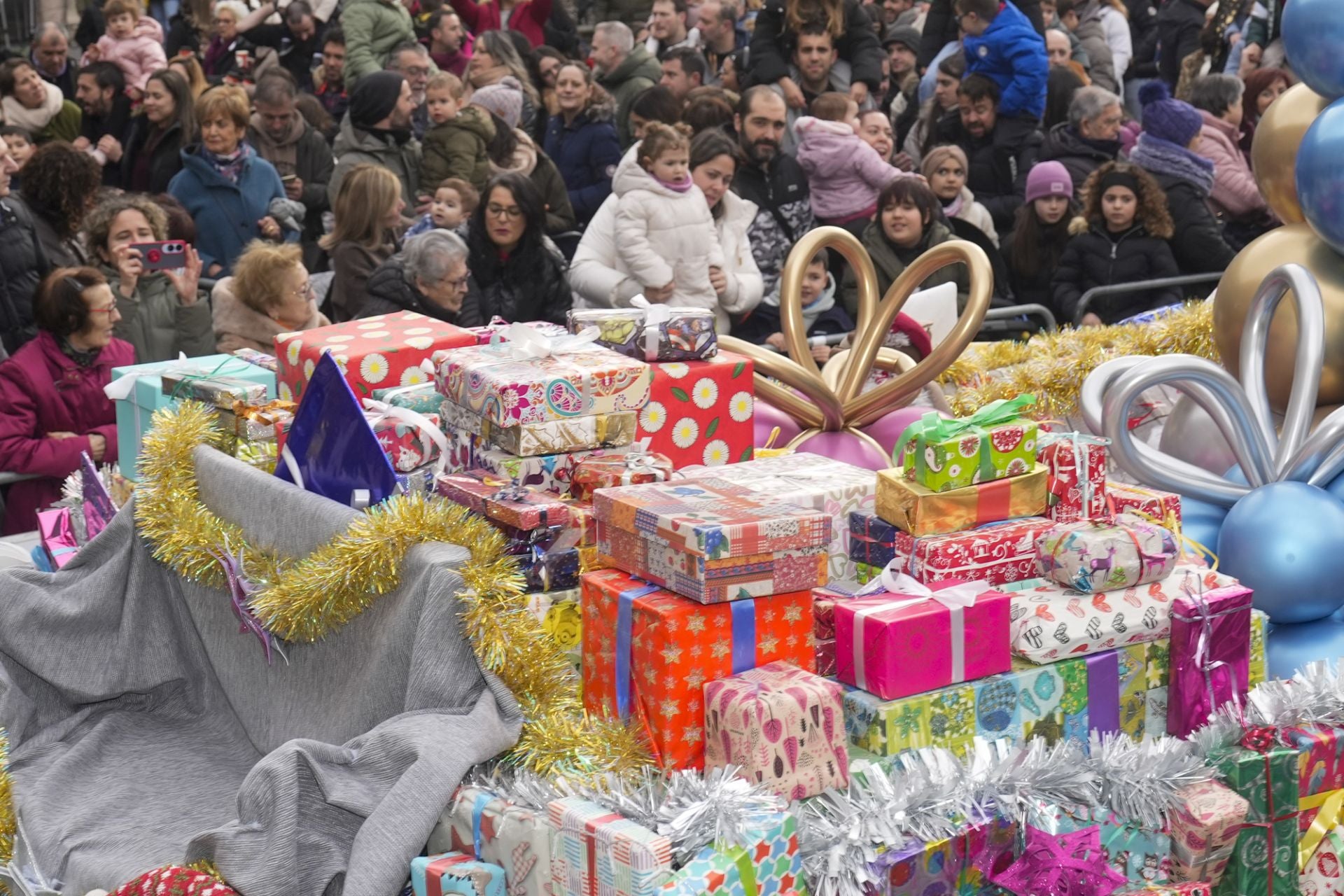 Las imágenes de la llegada de los Reyes Magos a Vitoria