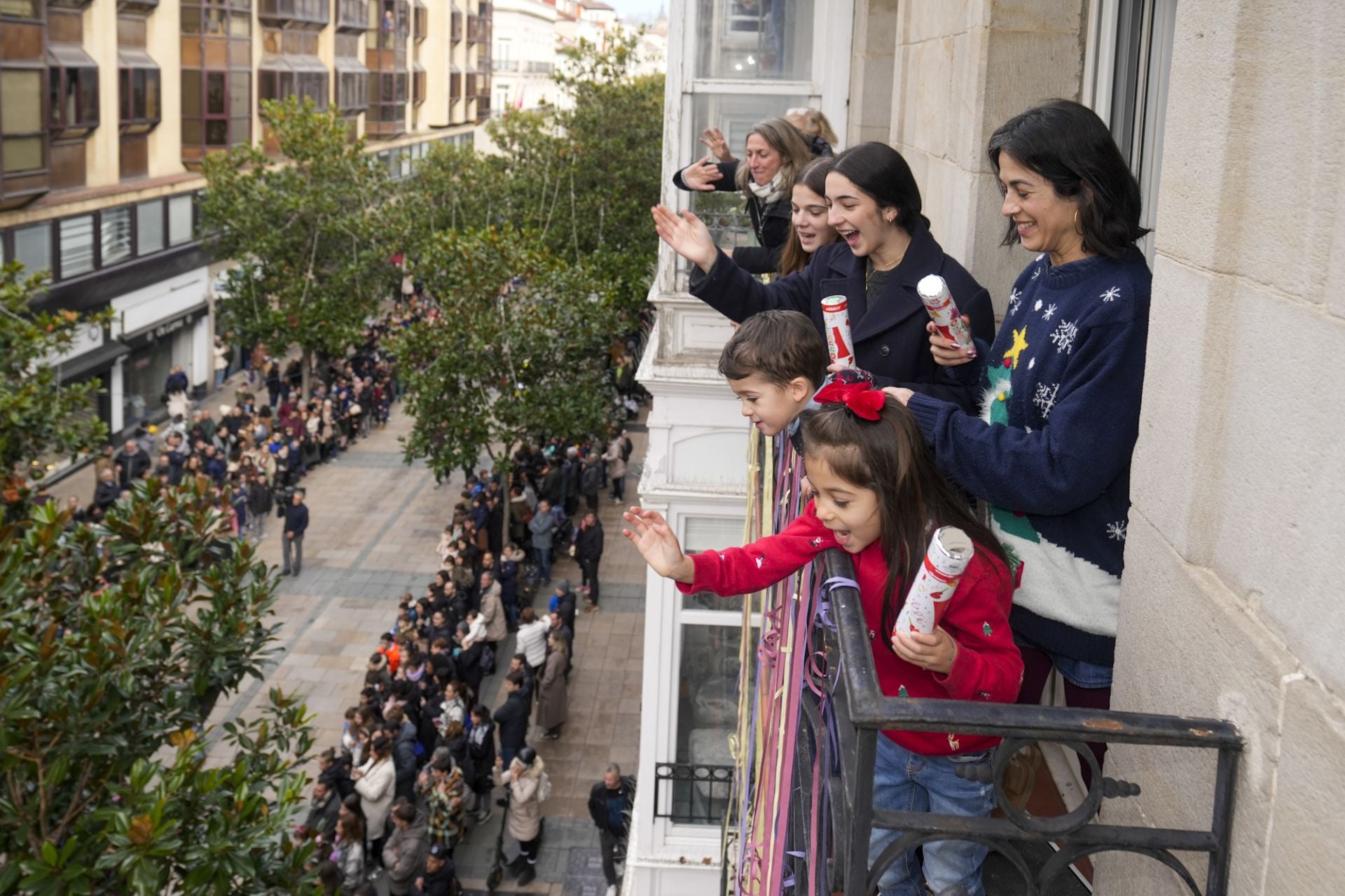 Las imágenes de la llegada de los Reyes Magos a Vitoria