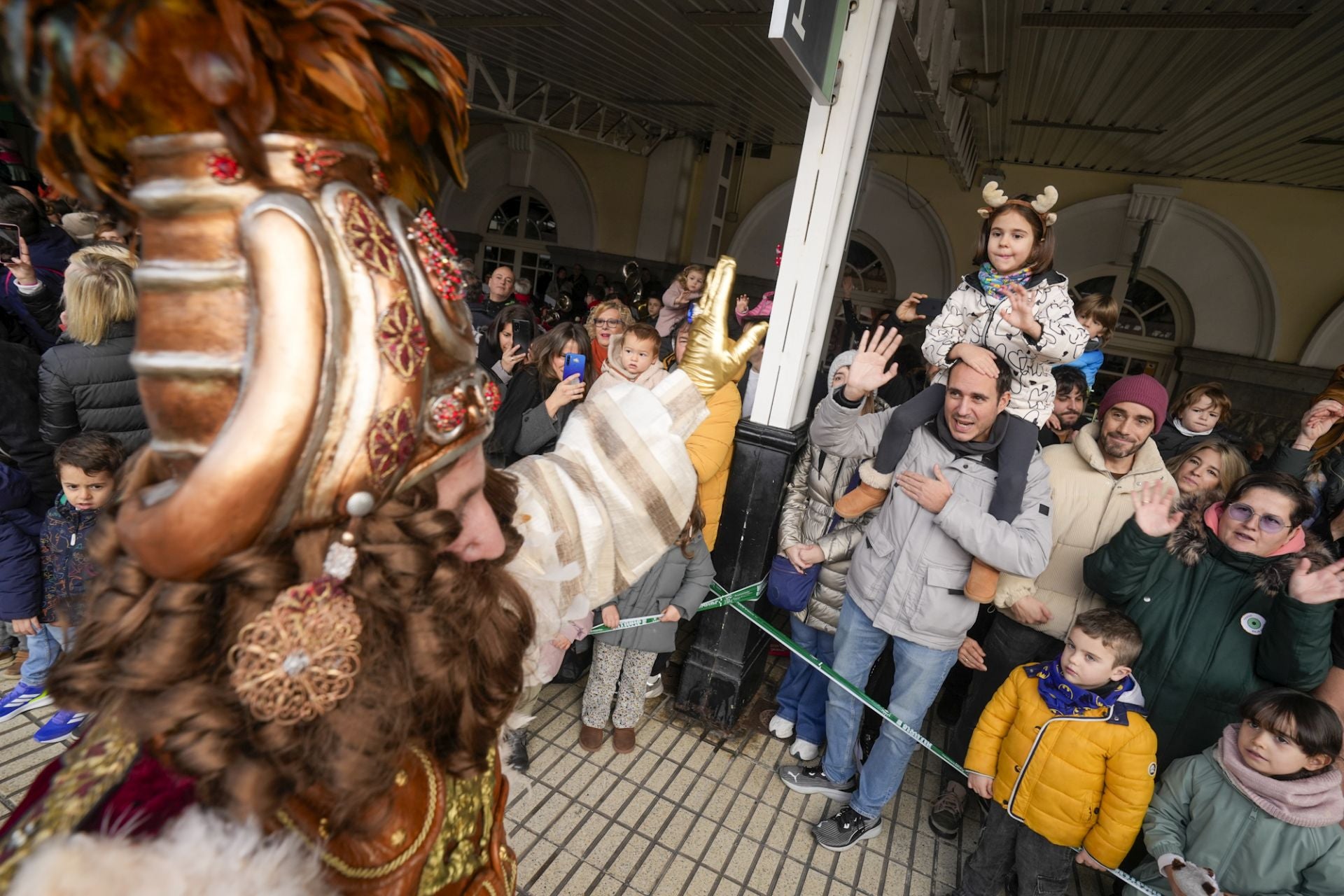 Las imágenes de la llegada de los Reyes Magos a Vitoria