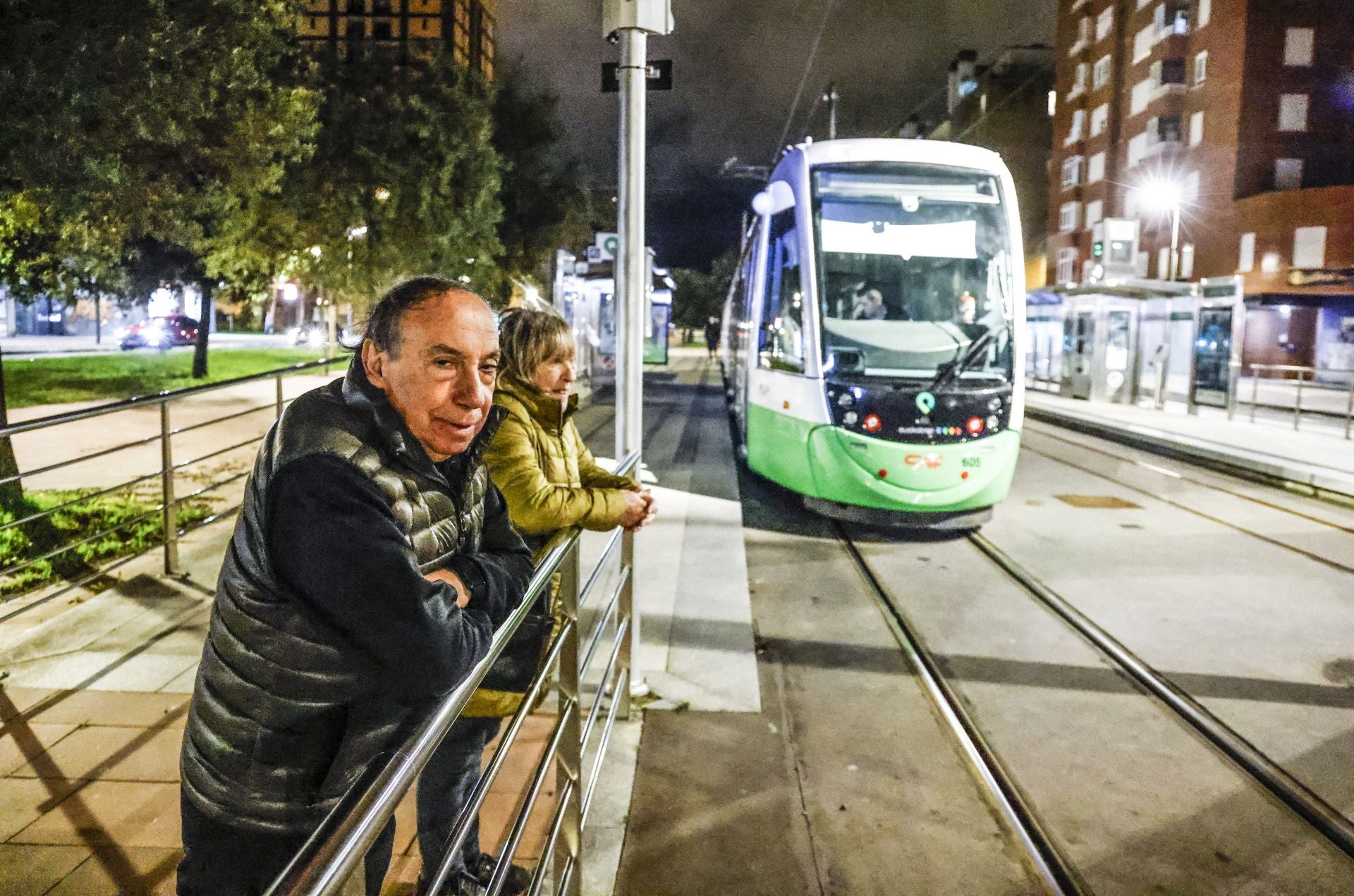 El tranvía se para en Vitoria