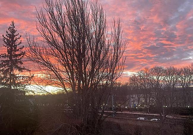 Vista del cielo desde la Senda.