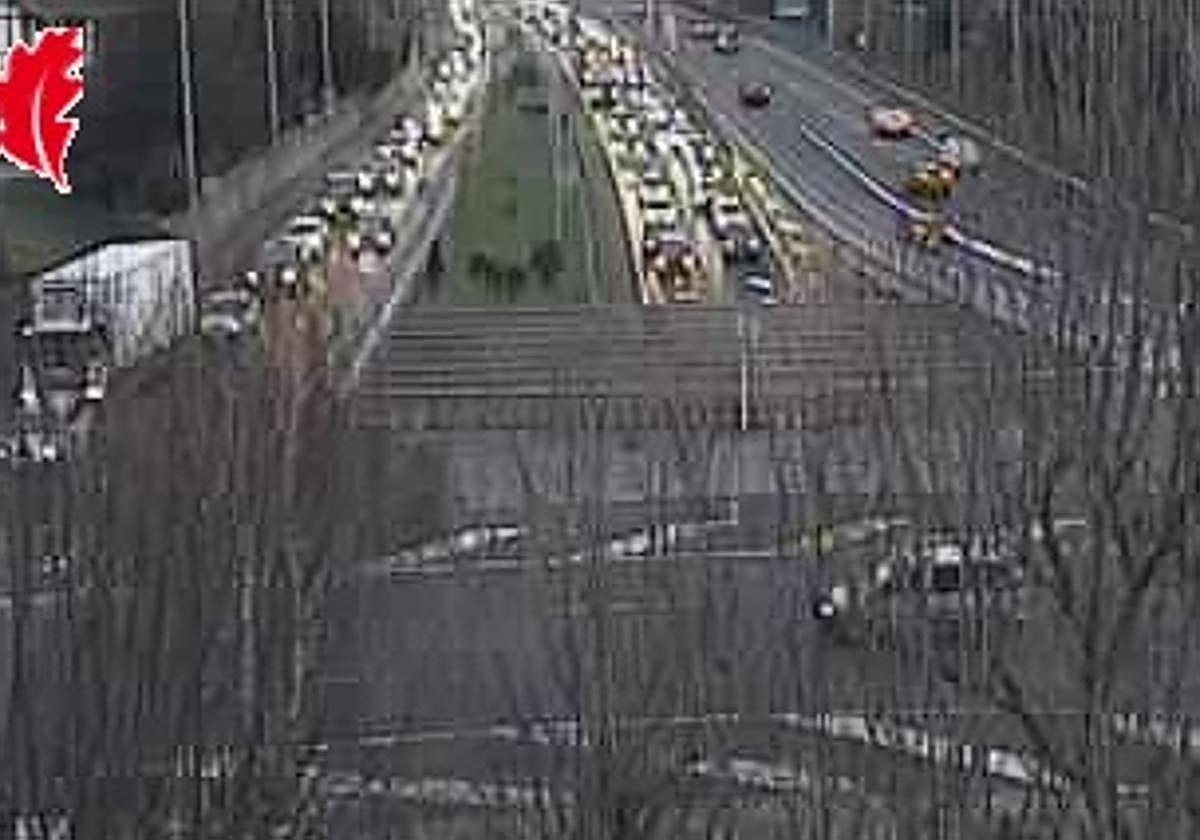 Imagen de las retenciones en La Avanzada.