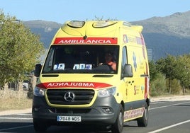 Un hombre de 80 años resulta herido en un accidente en Espinosa de los Monteros