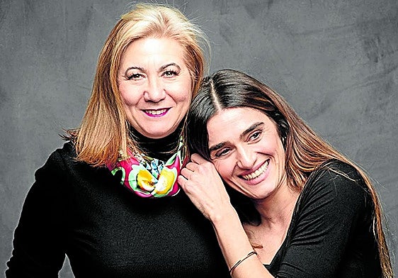 Luisa Martín y Olivia Molina acudirán el día 24 al Antzokia con la obra 'Malditos tacones'.