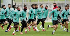 Los futbolistas del Athletic vuelven este domingo a los entrenamientos en Lezama para preparar el partido de Copa ante Osasuna