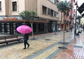 Diez identificados tras una pelea multitudinaria en el centro de Barakaldo