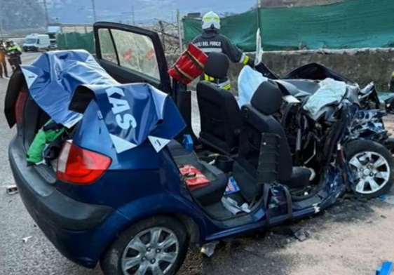 Imagen del accidente.