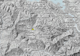 Un terremoto de 1,8 de magnitud sacude la zona de las Encartaciones