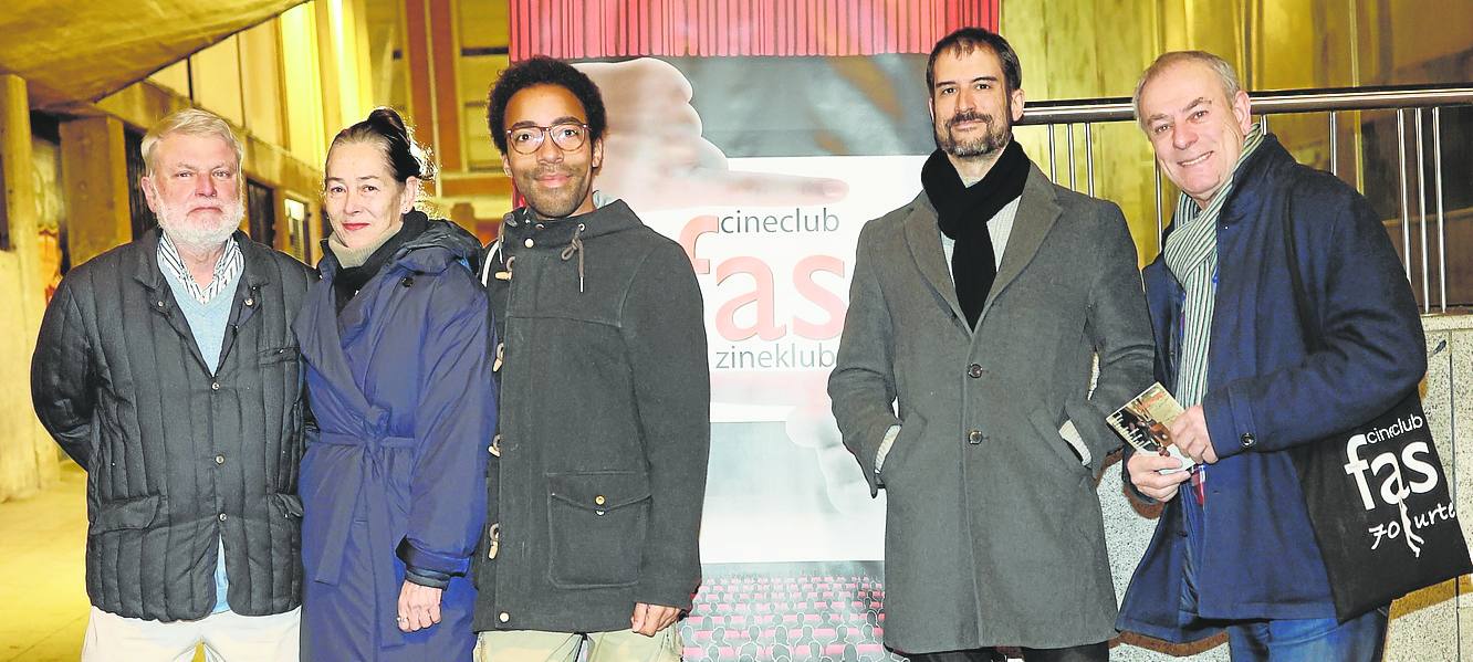 Manuel Paja, Txaro Landa, David Ontoria, Lorenzo Damián García y Txarli Otaola.