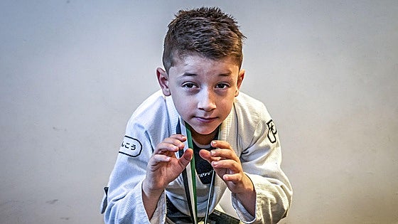 Aritz Franco, el niño vitoriano que quiere ser Topuria