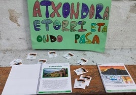 Libro creado por los alumnos del Primer Ciclo de la escuela de Atxondo