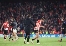 El mensaje de ánimo del Athletic tras caer eliminado en la Copa