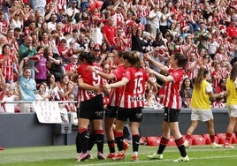 La última vez que el Athletic jugó en San Mamés fue en la victoria ante el Sevilla en la última jornada del pasado campeonato.