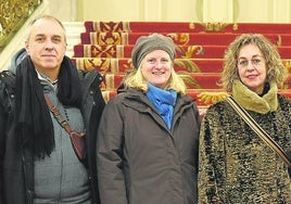 David Fernández, Sandra Davis, María Luisa Ruiz y Cristina Benavent.