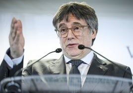 El presidente de Junts, Carles Puigdemont.