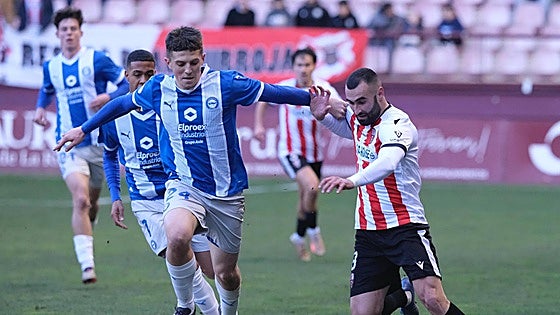 El Alavés B sabe resistir en Las Gaunas y se lleva un punto ante la U.D Logroñés