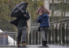 El viento sur aleja las heladas de Bizkaia que recibirá a mitad de semana la borrasca Garoé