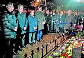 Homenaje a Gregorio Ordóñez en Madrid