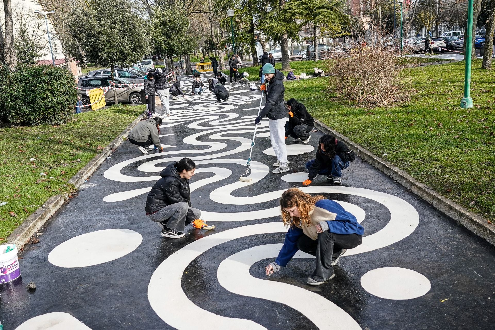 &#039;Street art&#039; para «dar vida» a Zaramaga