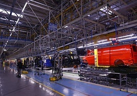 Planta de Mercedes-Benz en Vitoria.