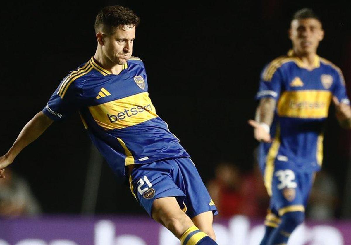 Herrera deslumbra a Argentina en su debut triunfal con Boca Juniors