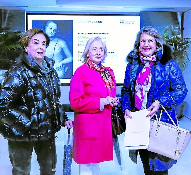 Marisol Mediero, Teresa Polo y María José Silva.